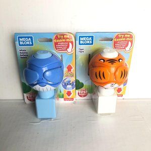 Bundle 2 Mega Bloks Tiger and Whale First builders